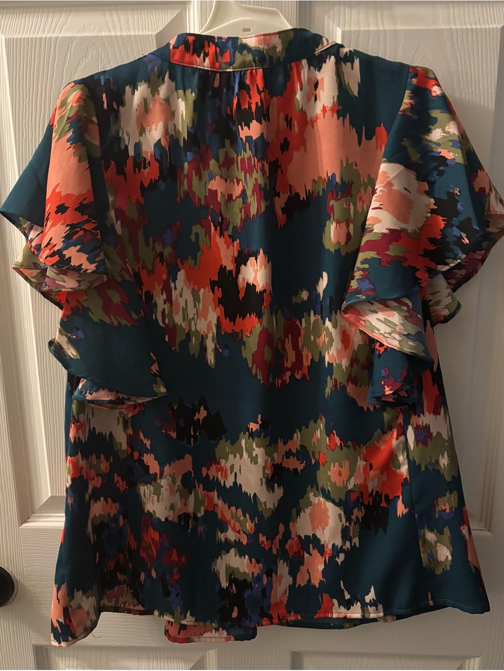 entro Multicolor Abstract Print Blouse - Picture 4 of 4